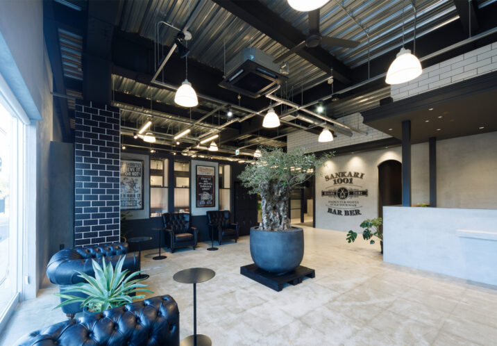 施工事例 : SANKARI BARBER