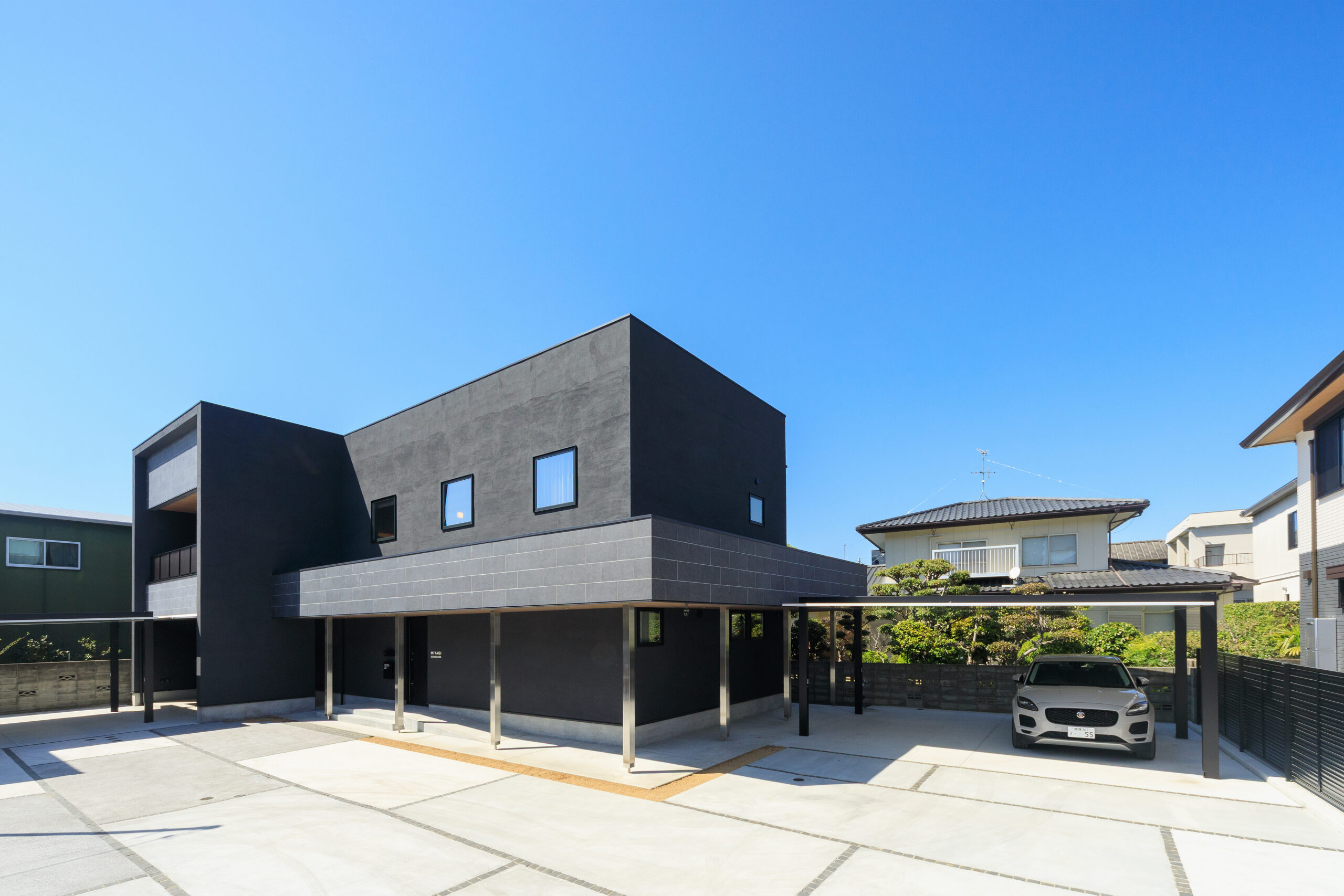 画像：道後の家